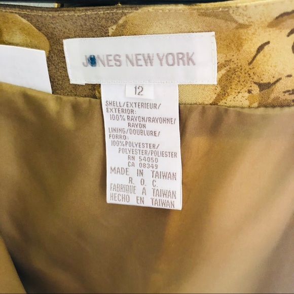 JONES NEW YORK ❤️ beautiful skirt with side tie - Picture 5 of 5